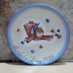 Schmid Hummel Mothers Day 1979 Cherubs Gift Decorative Wall Hanging Plate
